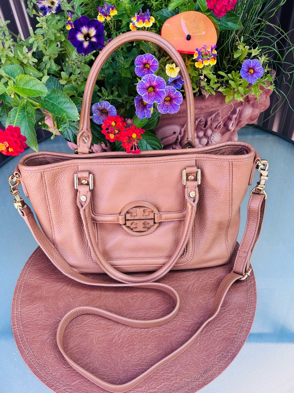 Tory Burch Amanda Classic Leather Bag